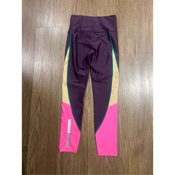 P.E. Nation Maximise Legging in Purple Pennant Colorblock- Size Small NWT$120 - Picture 2 of 5